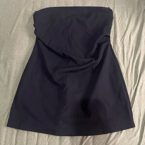 Zara Black Strapless Dress